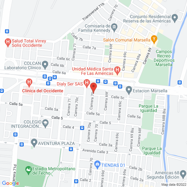 Mapa de Duarte Romero Alfredo