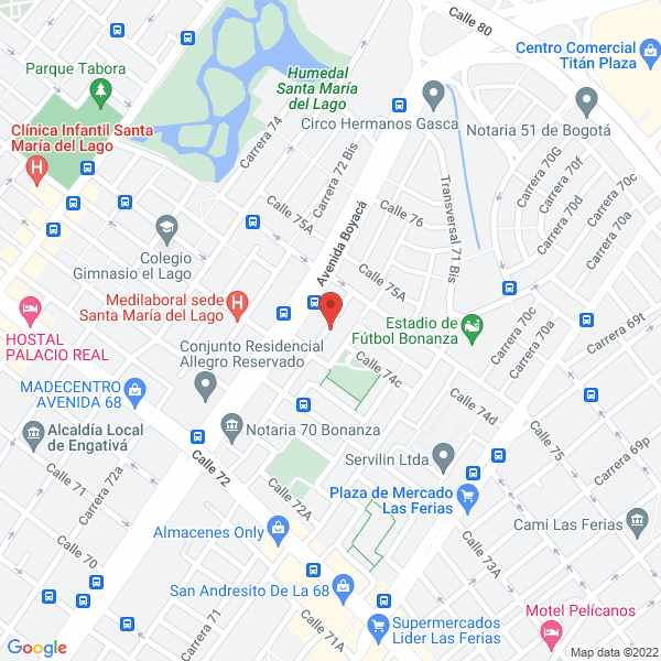 Mapa de Duke Seguridad Ltda.