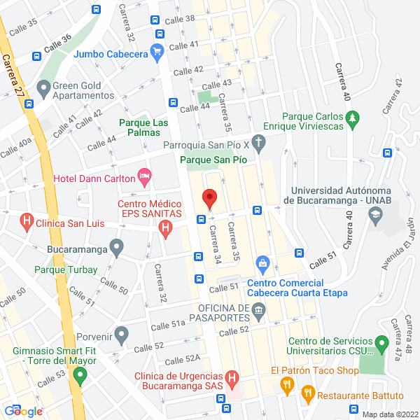 Map of Duncan Danza Estudio