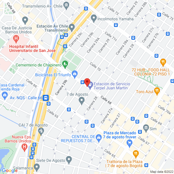 Mapa de Grupo Lucena Avila