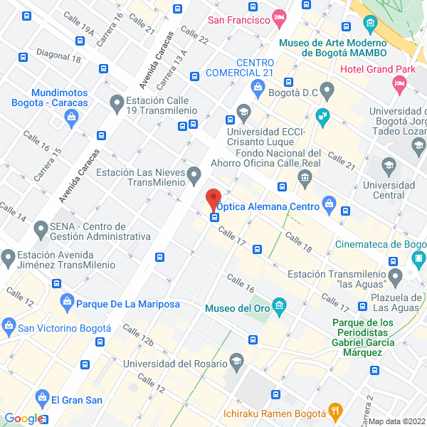 Mapa de Grupo Melgavision S.A.S.