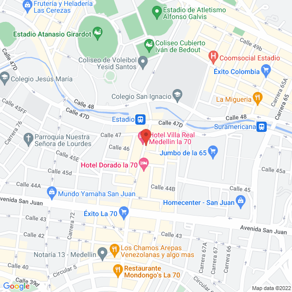 Mapa de Grupo Sol Musical