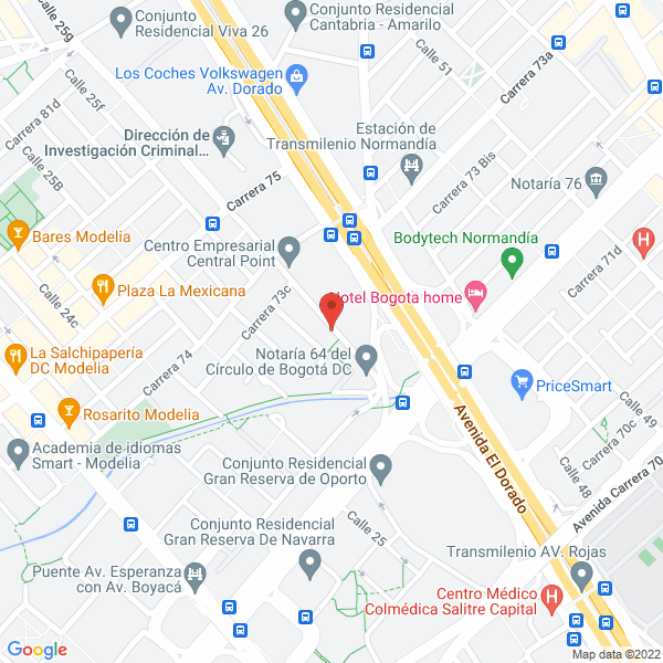 Mapa de Grupo Solinter S.A.S