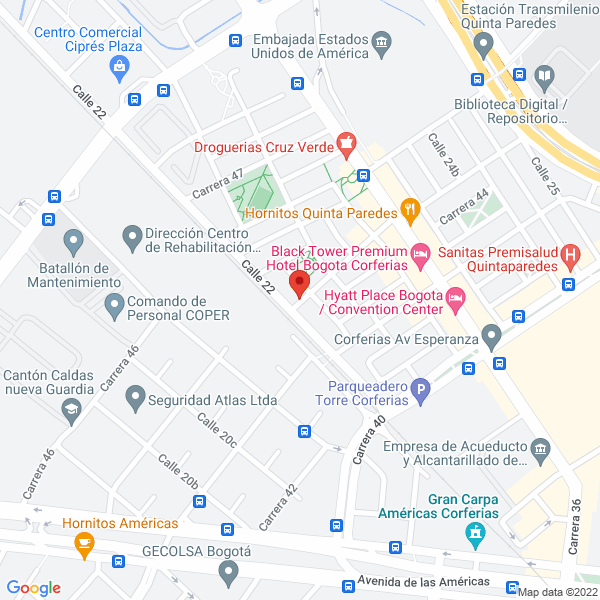 Mapa de Gruytrans Ltda.