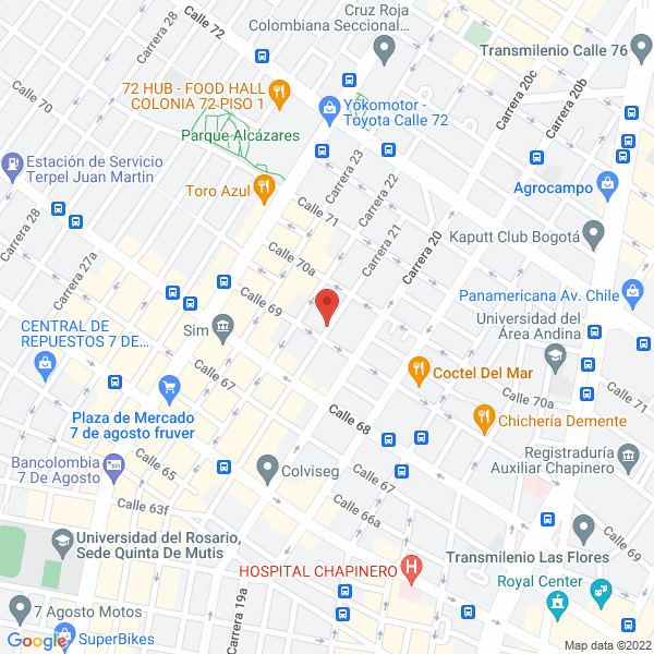 Mapa de Gst Ltda
