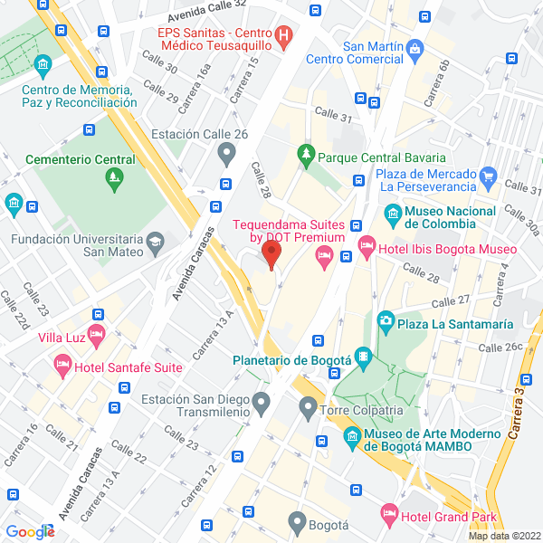 Mapa de Gestionando Ies S.A.S.