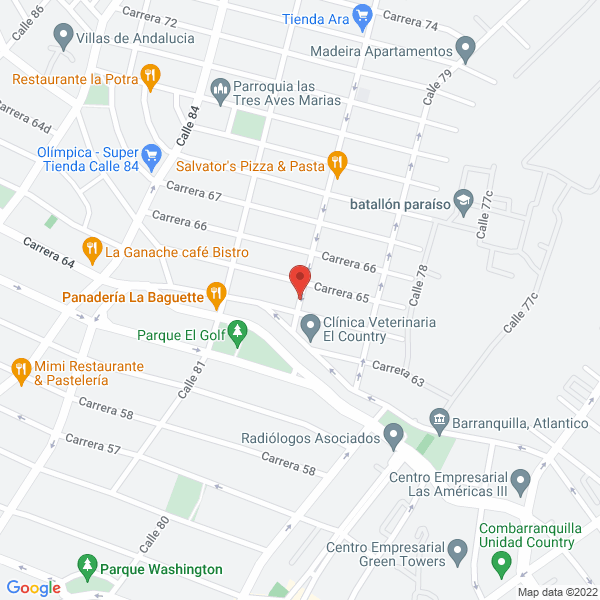 Map of Fundación Leones Educando D.M.F.