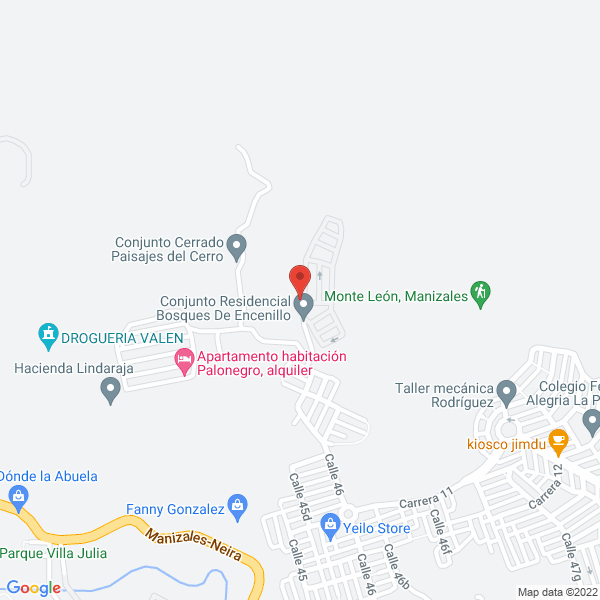 Map of Eventos Genio'Z