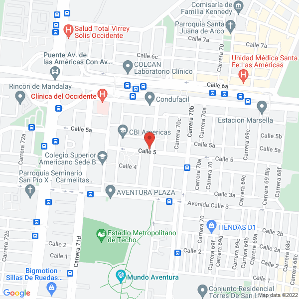 Mapa de López María Adhenay