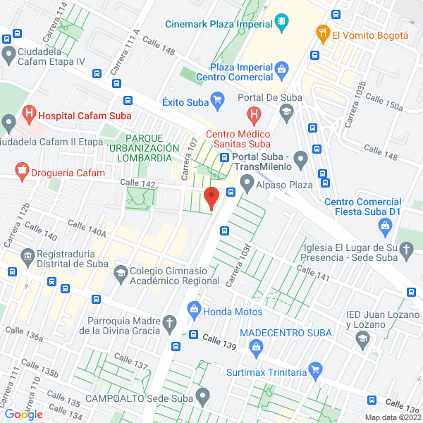 Mapa de Lyrco S.A.S.