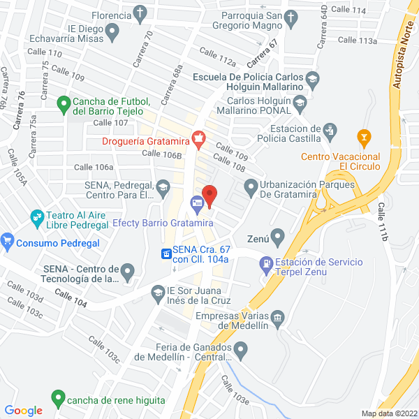 Mapa de M 3 Tecnology
