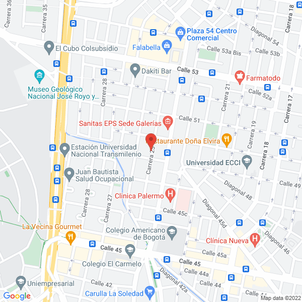 Mapa de M Y F Manufactura Funcional Ltda.