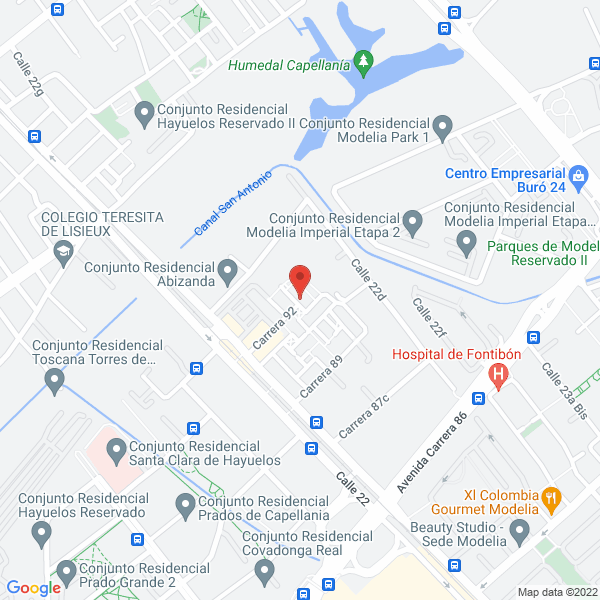 Mapa de M.C.S. Ingeniería