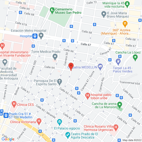 Mapa de M.H. Mundo Homeopático