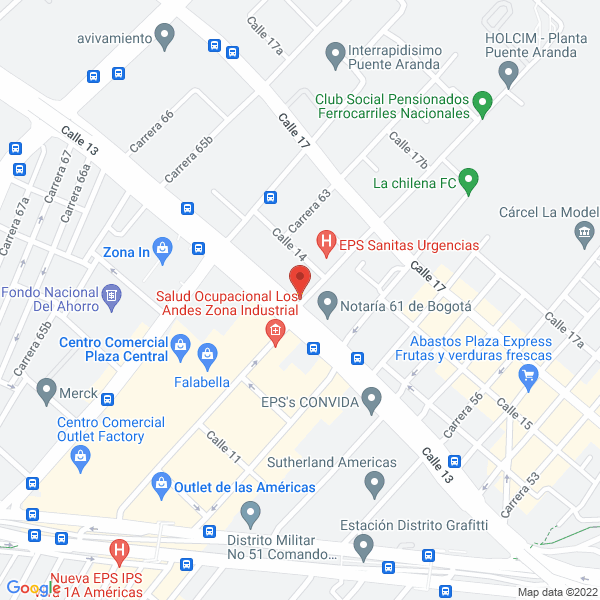 Mapa de Maco S.A.