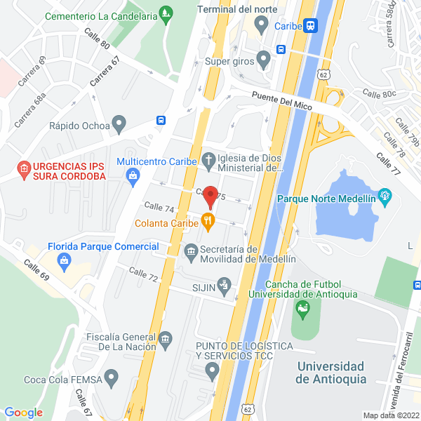 Mapa de Oscar Alberto Marroquin