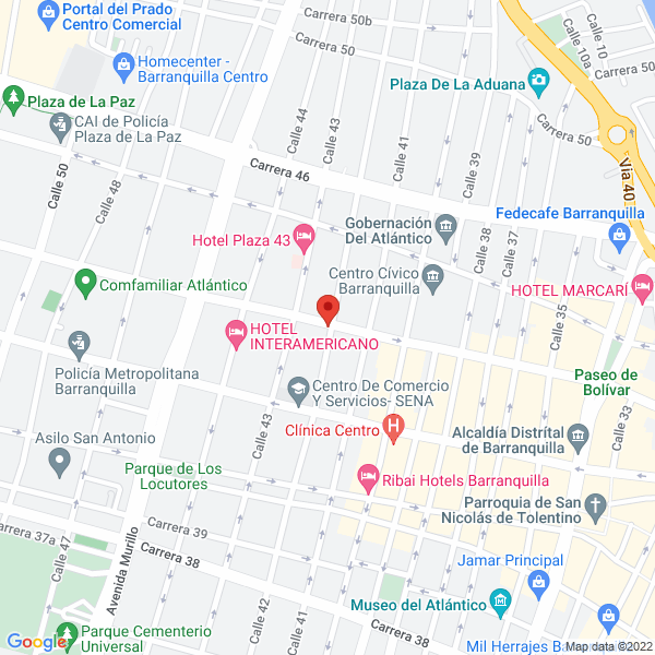 Map of Martes Jimenez Neomides