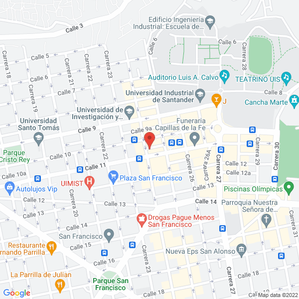 Map of Droguería Villas De San Juan
