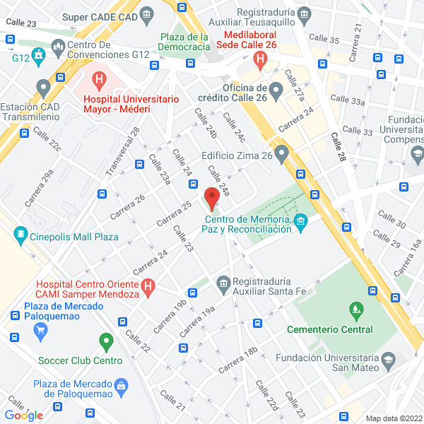 Mapa de Maquimaderas