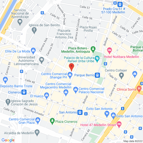 Mapa de Maquinas De Coser Singer 2000