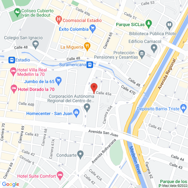 Mapa de Maquitorres Industrial