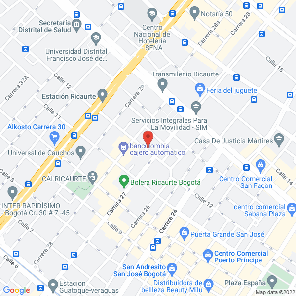 Mapa de Maquitractor S.A.S.
