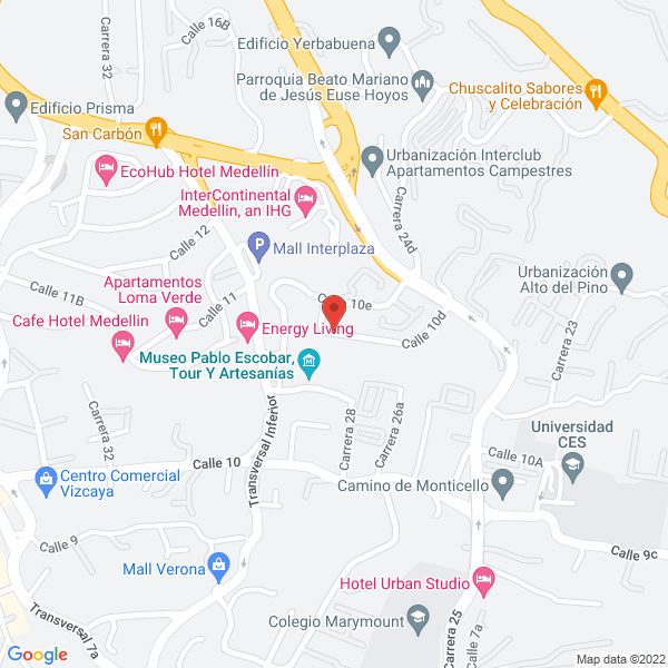 Mapa de Maqvías Ltda.