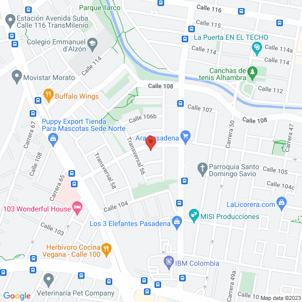 Mapa de Mar Consultores De Seguros Ltda.