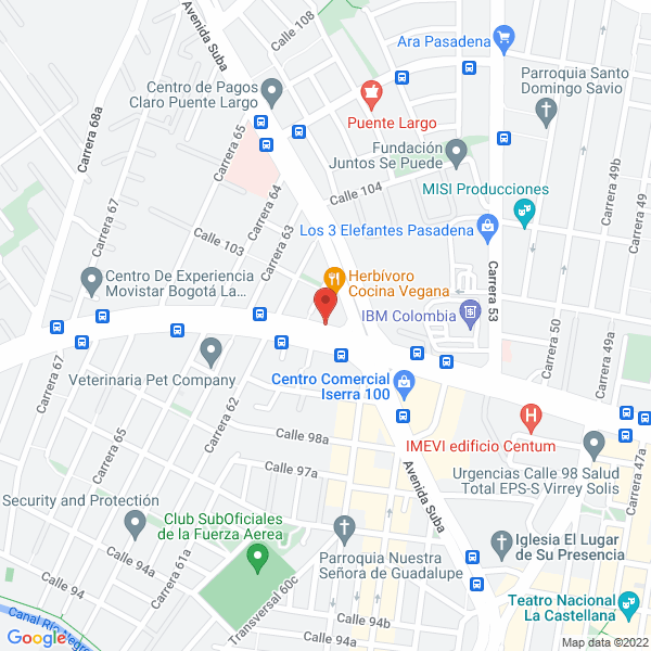 Mapa de La Casa Del Perfume