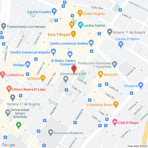 Mapa de La Chabatta