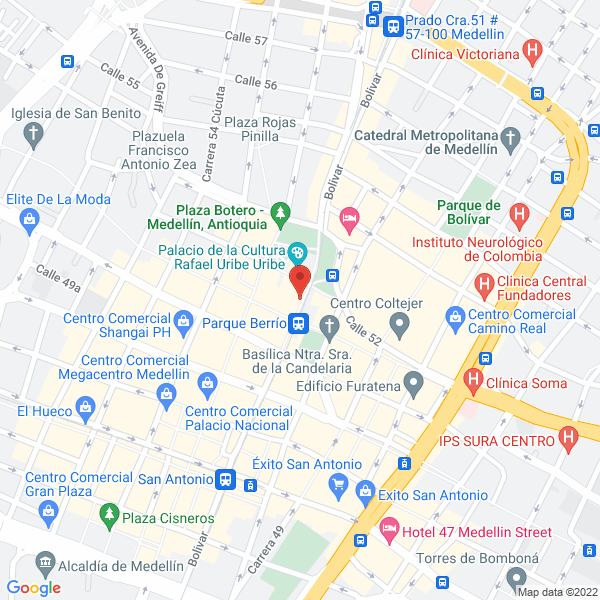 Mapa de La Chispita Eléctrica
