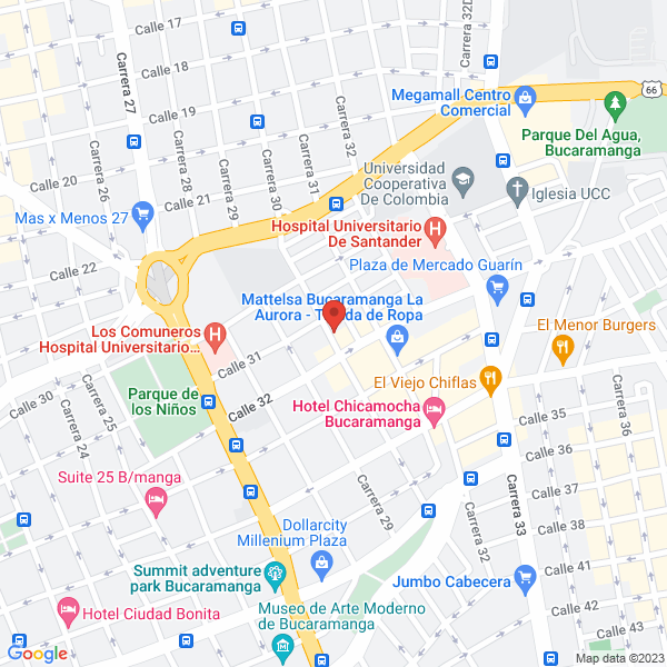 Map of La Clinica Del Mueble