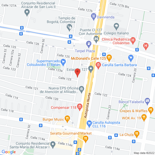 Mapa de Nethub Colombia S.A.S.