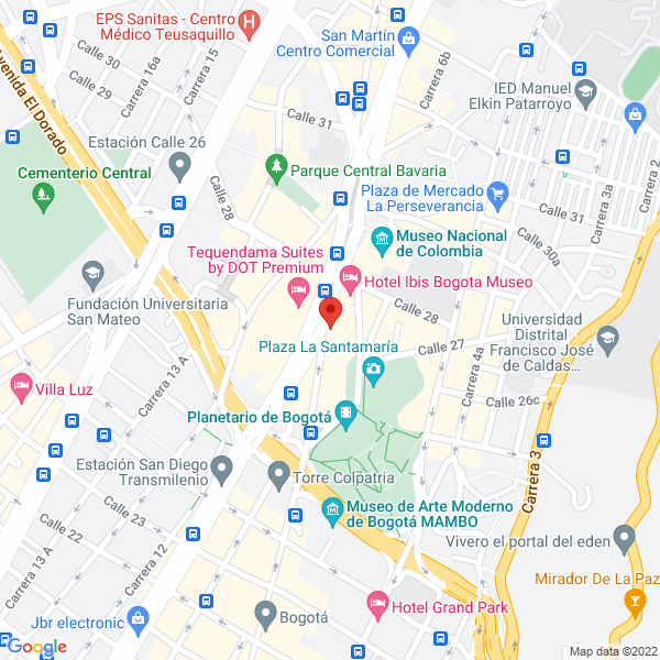 Mapa de Network Solutions Company Ltda.