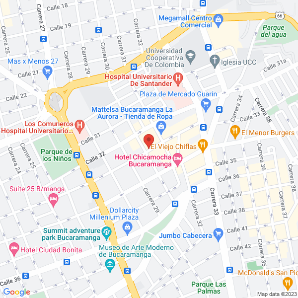 Map of New Gallery Galerìa Y Marqueterìa Obras De Arte