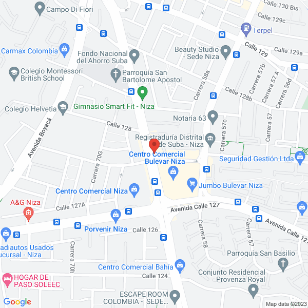 Mapa de New Smile Clínica Odontológica E.U.