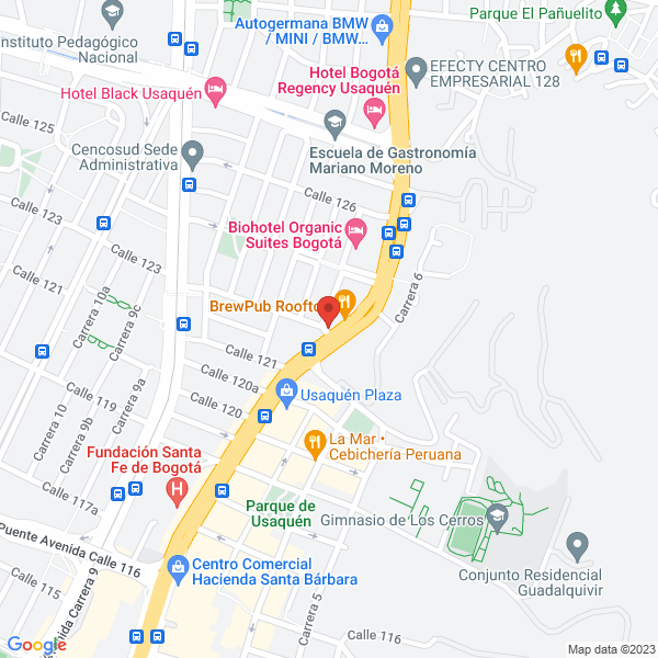 Mapa de Consultorio De La Dra. Claudia Nieto González