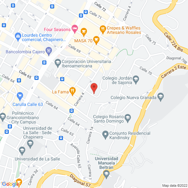 Mapa de Mh Consulting S.A.S.