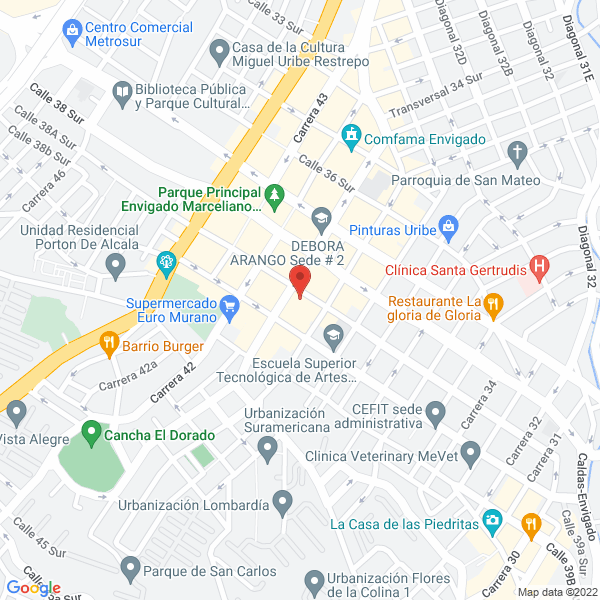 Mapa de La Zona Del Perrero