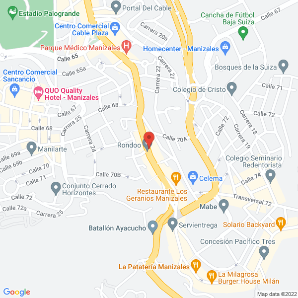 Map of Odontoestética