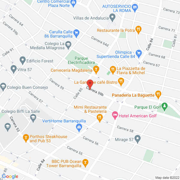 Map of International Business S.A.S