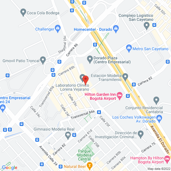 Mapa de International Cargo Agency S.A.S.