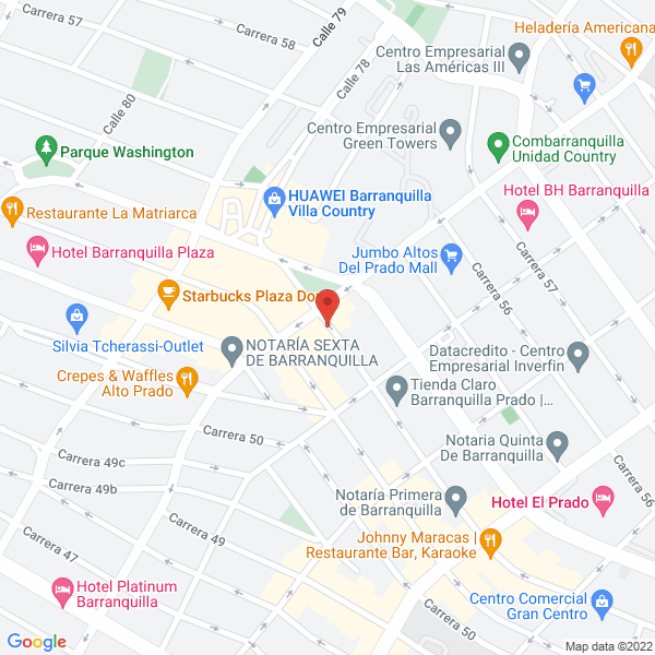 Map of International Tours Baq S.A.S.