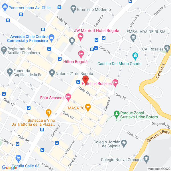 Mapa de Invergavico S.A.S.