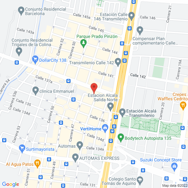 Mapa de Inversiones Barbosa Santamaría S.A.S.