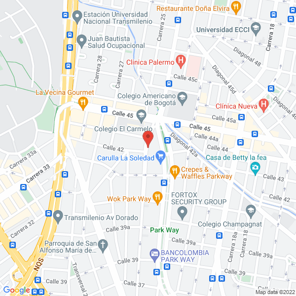 Mapa de Inversiones Bermejal S.A.S.