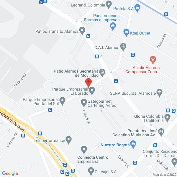 Mapa de Inversiones Caler C.I Y Cia Ltda