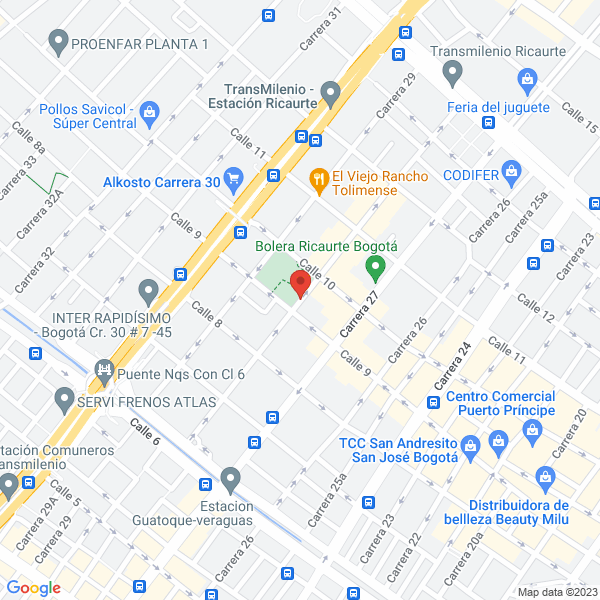 Mapa de Inversiones Cardomal