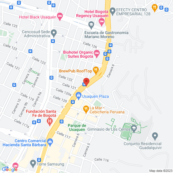 Mapa de Inversiones Cújar Turismo Ltda.