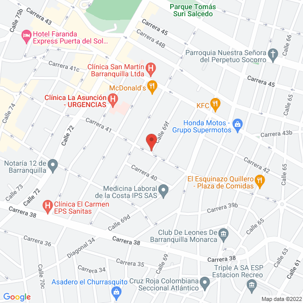 Map of Minimercado Málaga